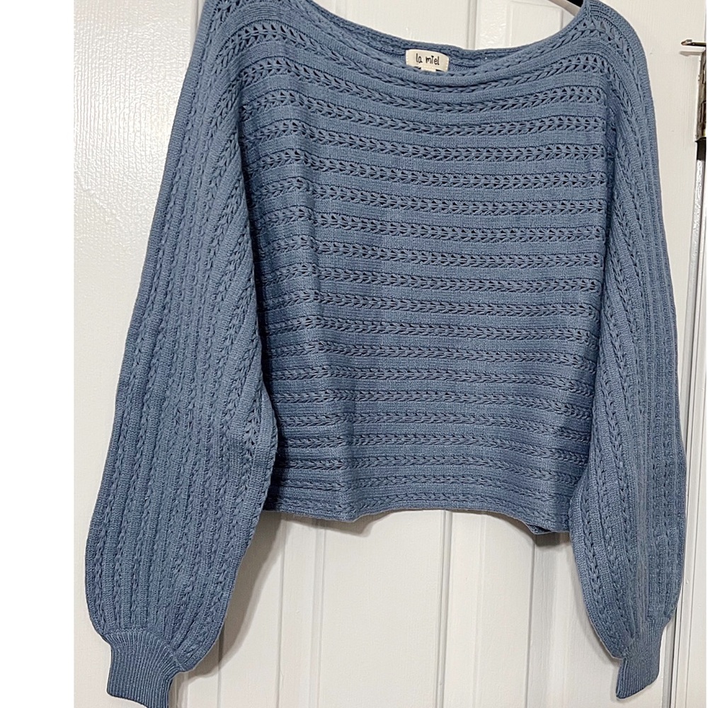 ❤️LAST 1!  Boat Neck On/Off Shoulder Sweater! - Picture 7 of 8